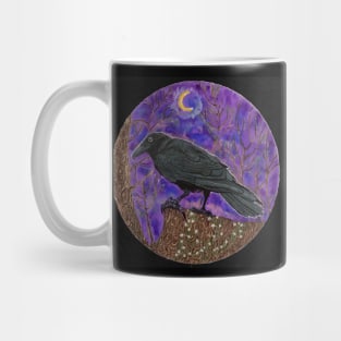 crow painting Mug